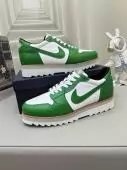 sneakers nike dior de luxe pour homme green white